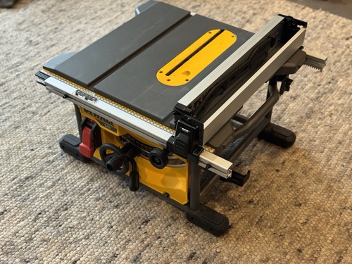 DEWALT Dcs7485n Flexvolt XR Table Saw 54v Bare Unit and DE7450 stand ...