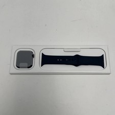 Unlocked Apple Watch SE 3 44MM Midnight Aluminum Black Sport Band MEPH4LW