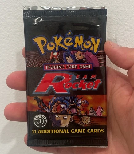 Pokemon Team Rocket 1st Edition Booster Pack Sealed