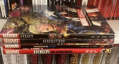 Marvel NOW! Hardcover HC Lot Set Generations Legacy Avengers No Surrender 2016