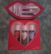 Victoria's Secret Valentines Day Trio Travel Gift Set Fragrance and Lip Set