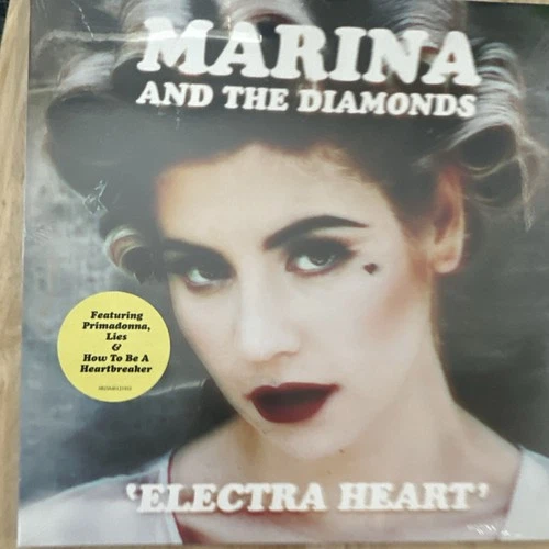 Marina and the Diamonds Electra Heart Pop Vinyl LP Atlantic 2012 Reissue Sealed