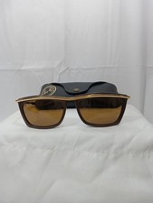 Ray-ban Vintage B L Olympian 2 Brown Pearlized B15 Rectangular Lens Sunglasses
