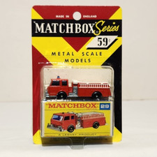 MATCHBOX FIRE PUMPER TRUCK #29 | Blister Pack | New In Box