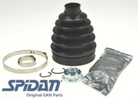 Spidan 25896 Faltenbalgsatz FüR Antriebswelle Achsmanschette Set Satz