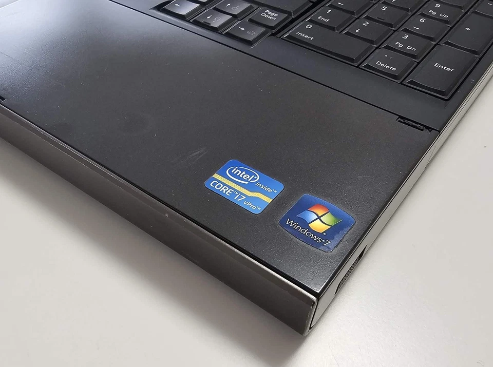 Dell Precision M4600 i7 2670QM 8G 128GB SSD Brenner Quadro Windows 7 Firewire - Bild 3 von 4