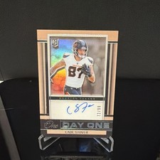 Panini 2024 One Day One Autographs Cade Stover Rookie Auto /99 #143 Texans