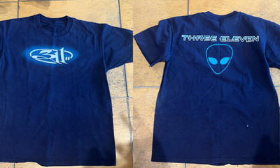 1995 311 Three Eleven Band Blue Alien Reprinted T Shirt Full Size S-5XL