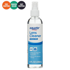 Equate Streak-Free Lens Cleaner Spray, 8 oz Bottle, 1 Count