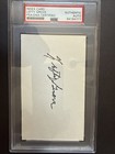 Lefty Grove PSA Autograph Slab HOF 3X5 — photo 1