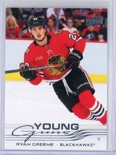 2025-26 Upper Deck Ryan Greene Young Guns Rookie Blackhawks