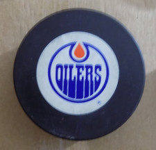 Edmonton Oilers Hockey Puck
