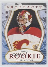 2023-24 Upper Deck Artifacts Rookies Ruby 329/499 Dustin Wolf #182 2d8