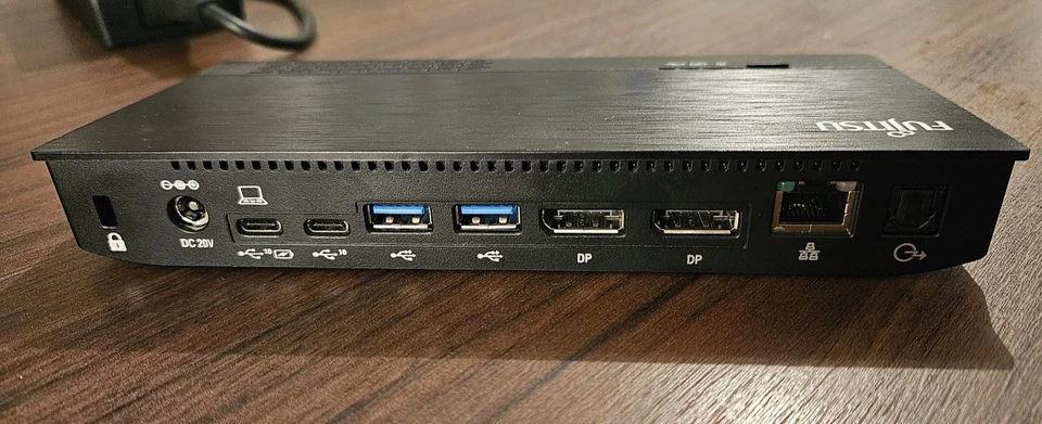 Fujitsu Port Replicator (Dockingstation) PR09 + USB C + 120W Netzteil Lifebook - Bild 3 von 4