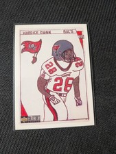 Upper Deck UD Choice Draw Your Own Card Warrick Dunn #237 Tampa Bay Buccaneers …