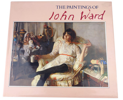 The Paintings of John Ward 1991 Hardcover Art Book David & Charles
