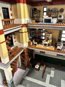 LEGO Ghostbusters: Firehouse Headquarters (75827) As Is