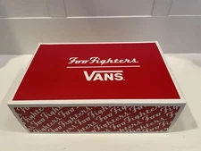 Vans Sk8-Hi Foo Fighters  Black Red High Top Shoes Sneakers Men’s Size 11.5