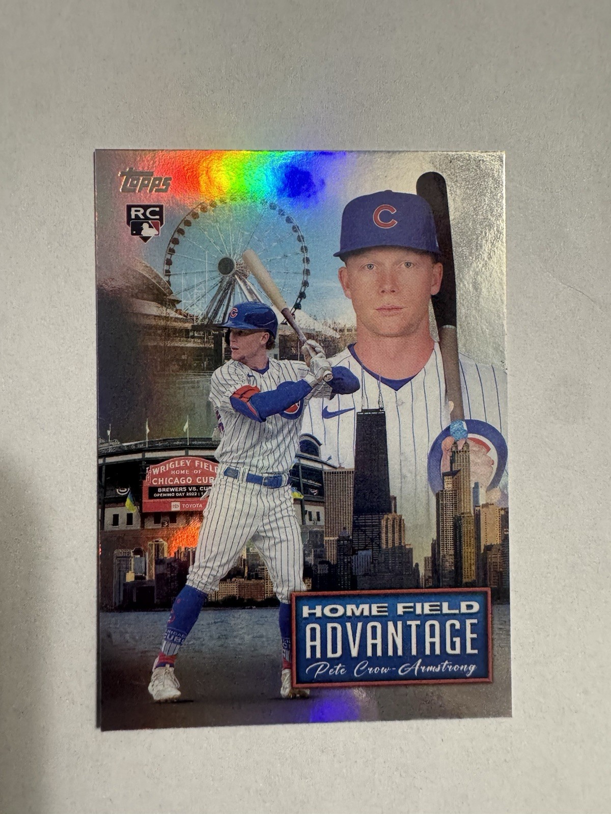 2024 Topps Series 2 Home Field Advantage Pete Crow-Armstrong #HFA-15 (RC)