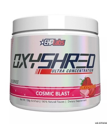 EHPlabs OxyShred Thermogenic Fat Burner - Cosmic Blast Flavor 5.82oz 33 Servings