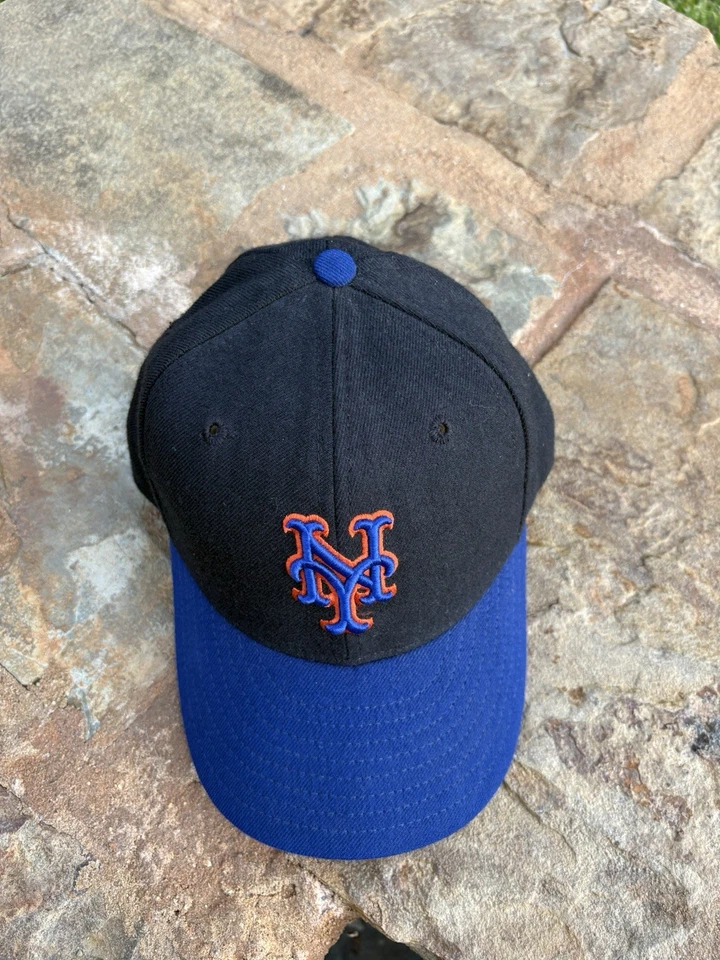 Sombrero ajustado vintage años 90 New York Mets New Era 59Fifty 7 100 % lana Foto 2 de 4