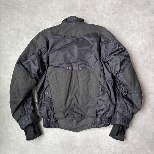 HONDA Motorcycle Riders Padded Nylon Jacket Blouson L limited From JAPAN◎ - Picture 10 of 12