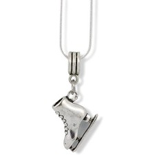 Ice Skate Necklace  Skating Pendant Jewelry