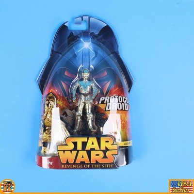 Star Wars - C-3PO 18 (Blue Card) - Revenge of Sith 2005 - MOC - [ROTS-106]