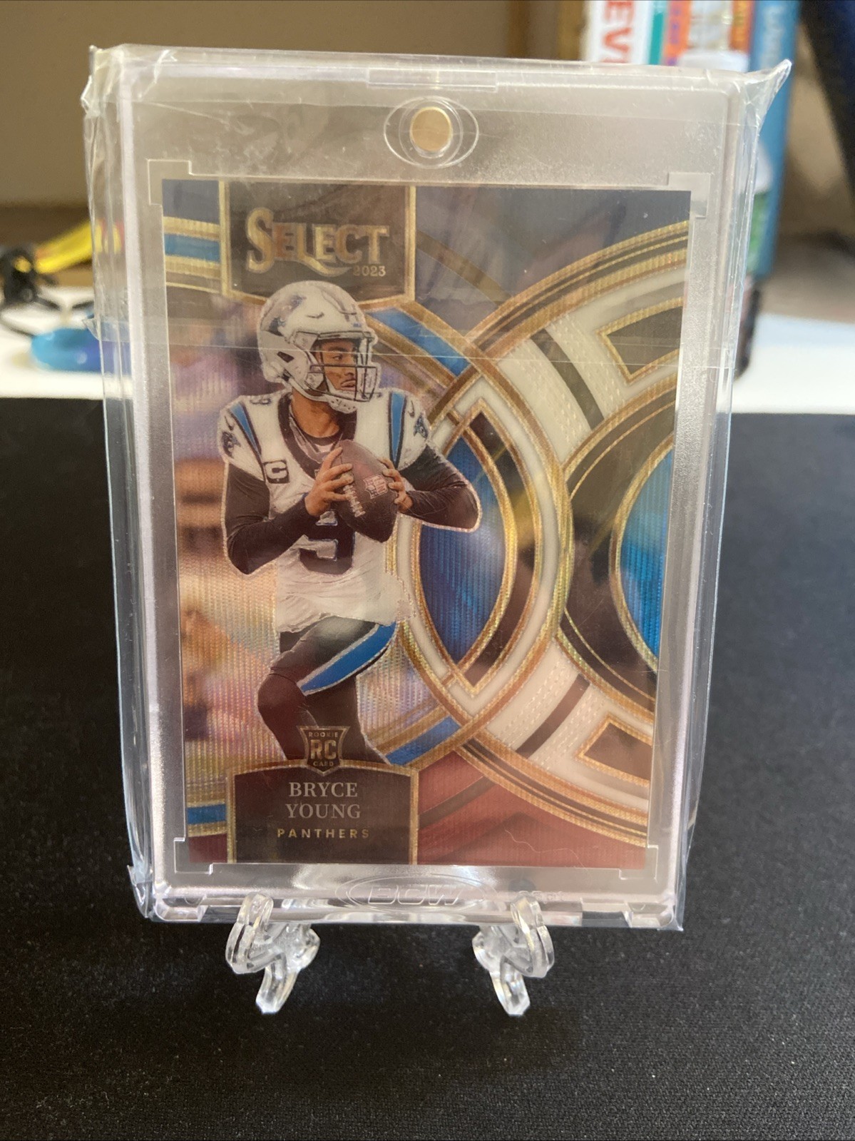 2023 Select Bryce Young RC Tri Color Prizm Premier Level /225 Panthers