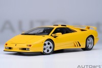 Autoart 79144 1/18 Lamborghini Diablo Se Jota Superfly Gelbes Modellauto