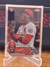 2023 Topps Chrome Update Jordan Walker RC Image Variation Refractor USC150 SP