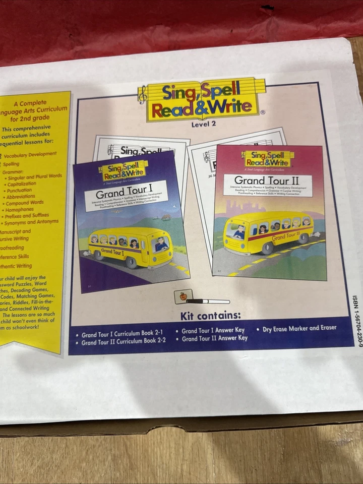 Nearly Complete Sing Spell Read & Write Level 1 & Kindergarten Kit 2nd Ed NO CD - Image 2 of 4