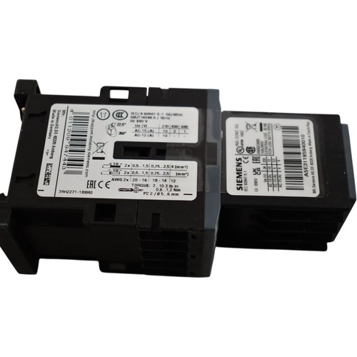 NEW Siemens 3RH2271-1BB40 contactor relay, 7 NO + 1 NC, 24 V DC, screw terminal, - Picture 3 of 5