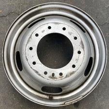 For Dodge Ram 4500 5500 White Steel OEM Design Wheel 19.5” 05-24 Replacement Rim