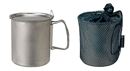 Snow Peak Titanium Trek 700 Mini Cookset Camping Cookware SCS-005T - Image 3 of 4