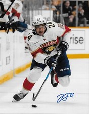 Signed Justin Sourdif Florida Panthers Autographed 8x10 Photo #2 Original