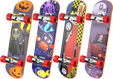 4 PCS Finger Toys Professional Finger Boards Mini Skateboard Fingerboards for Cr