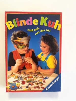 Blinde Kuh von Ravensburger 1991 Vintage Brettspiel guter Zustand
