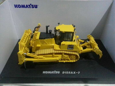 非売品　KOMATSU D155AX-7 ミニチュア重機 1/50 UH 1/50 Scale Komatsu D155AX-7 Bulldozer w/Ripper Diecast Model