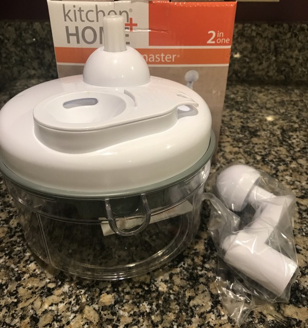 New! Salsa Master Salsa Maker, Food Chopper, Mixer and Blender As