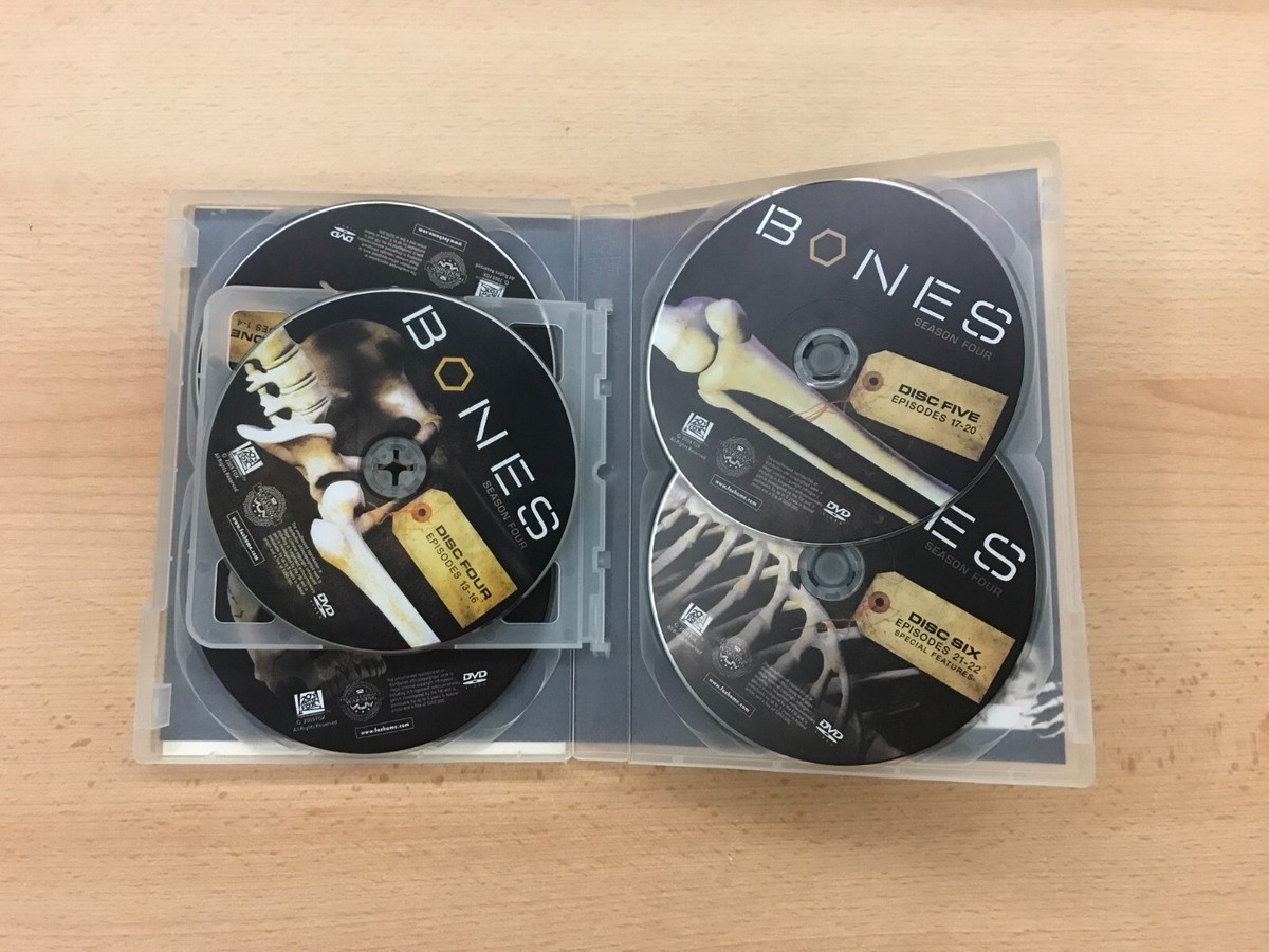 2008-09 20th Century Fox - Bones Season 4 - 6 DVD Set | eBay