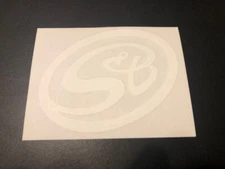 S&B filters OEM Sticker Decal 4x3