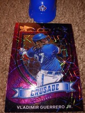 2021 Chronicles #4 Vladimir Guerrero Jr.  Purple Velocity Prizm🔥REFRACTOR 🔥 