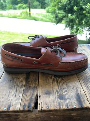 LANDS END VINTAGE 1982 \'AO MENS SHOES  #59055 SIZE 12M \