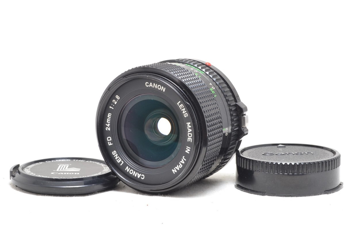 MINT] Canon New FD 24mm f/2.8 MF Wide Angle Lens from Japan