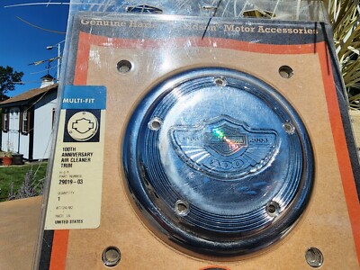 New Harley Davidson 100th Anniversary Air Cleaner Trim 29019 03