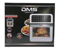 Dms HF-12S HeißLuftfritteuse 12L HeißLuft Ofen Backofen Drehspieß, 1800W