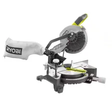 Brand New Ryobi 9 Amp Corded 7-1/4 in. Compound Miter Saw - TS1144