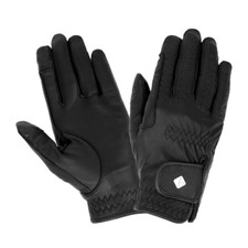 IT00046 LeMieux ProTouch Classic Leather Riding Gloves- Black NEW