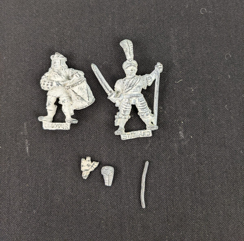 Prince August Gießform – Irish Wild Gänese Drummer & Standard Bearer, Für Metallminiaturen Bis 40 Mm
